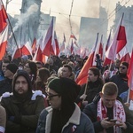 Marsz Niepodległości zakończył się na błoniach Stadionu Narodowego