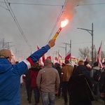 Marsz Niepodległości zakończył się na błoniach Stadionu Narodowego