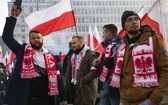 Marsz Niepodległości zakończył się na błoniach Stadionu Narodowego