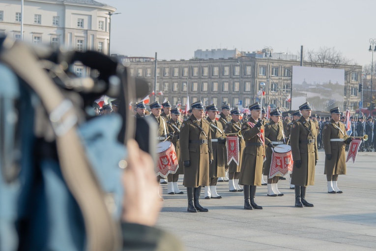 Przed Grobem Nieznanego Żołnierza