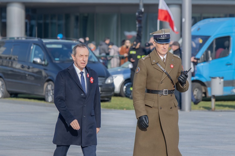 Przed Grobem Nieznanego Żołnierza