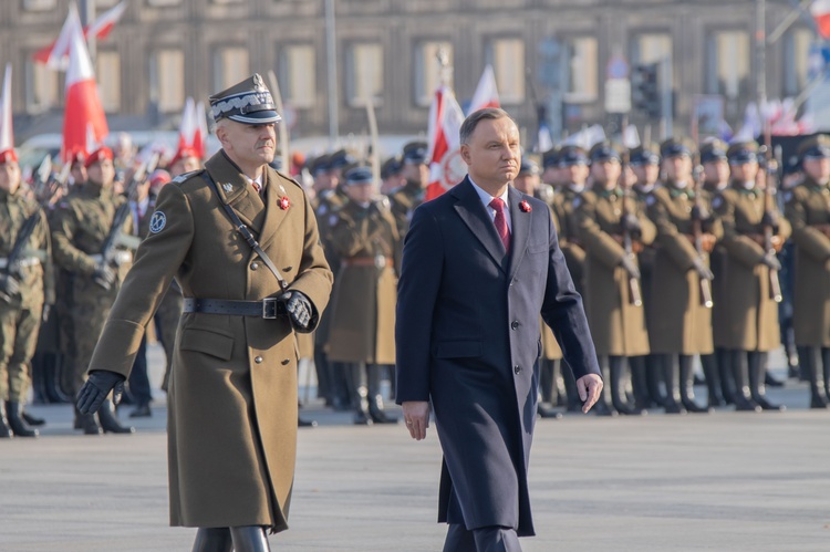 Przed Grobem Nieznanego Żołnierza