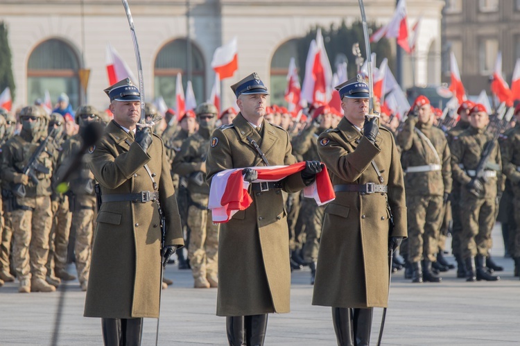 Przed Grobem Nieznanego Żołnierza