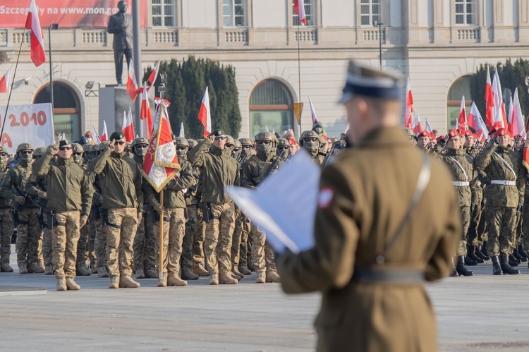 Przed Grobem Nieznanego Żołnierza