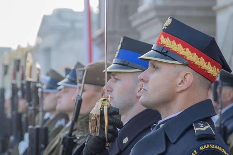 Przed Grobem Nieznanego Żołnierza