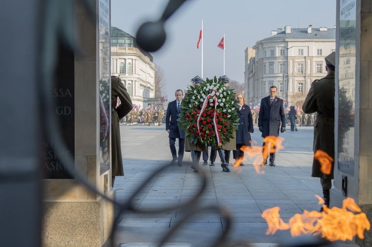 Przed Grobem Nieznanego Żołnierza