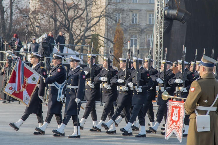 Przed Grobem Nieznanego Żołnierza