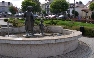 Ryglicki pomnik rozdzielonej emigracją rodziny.