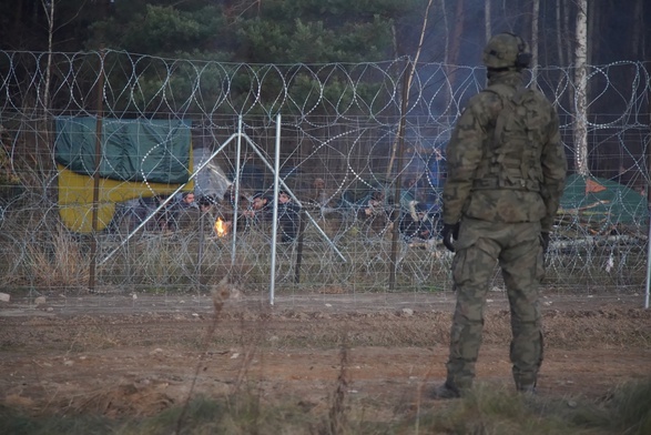 Rekonesans Brytyjczyków na granicy polsko-białoruskiej