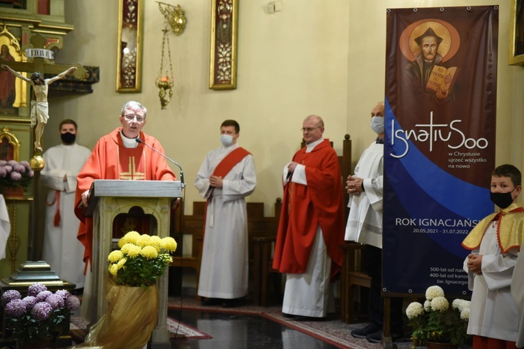 Św. Ignacy z Loyoli w Nowym Sączu