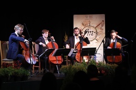 Adam Krzeszowiec, Wojciech Fudala, Krzysztof Karpeta i Tomasz Daroch od 10 lat tworzą Polish Cello Quartet.