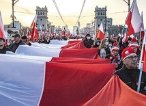 ▲	W ocenie służb tegoroczny przemarsz był jednym z najspokojniejszych w ostatnich latach.