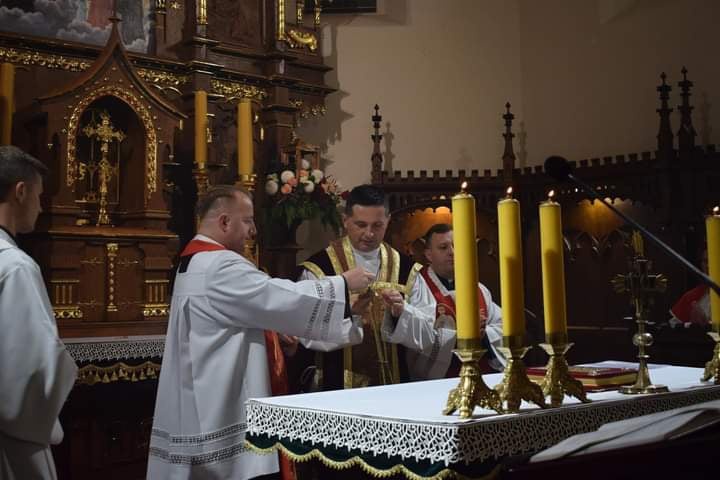 Bobowa. Wprowadzenie relikwii bł. Karoliny