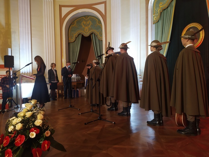 Występ sądeckich "Strzelców" w Warszawie
