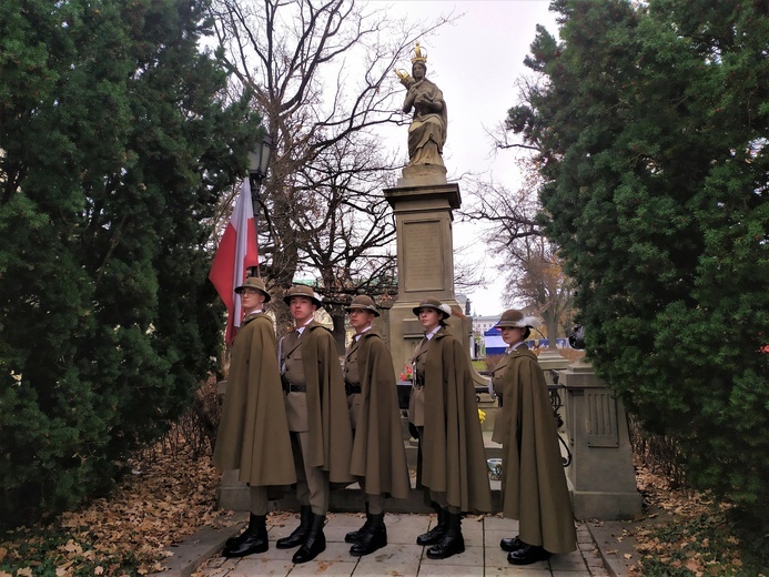 Występ sądeckich "Strzelców" w Warszawie