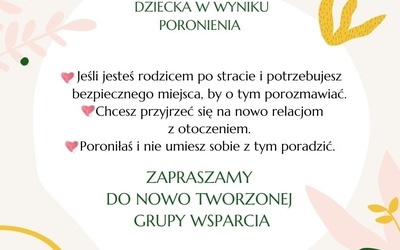 W Tarnowie powstaje kolejna grupa wsparcia dla rodziców po stracie dziecka