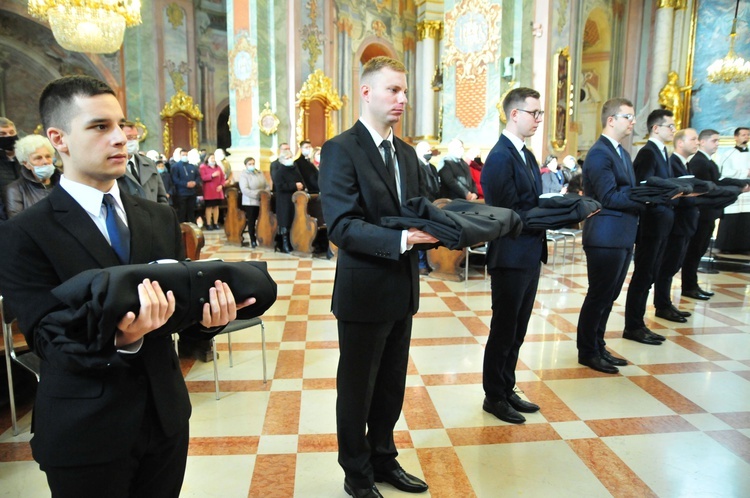 Obłóczyny alumnów lubelskiego seminarium duchownego