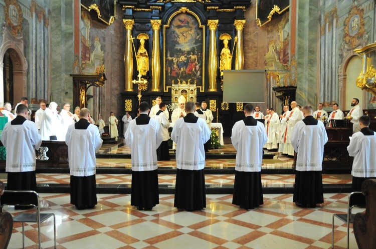 Obłóczyny alumnów lubelskiego seminarium duchownego