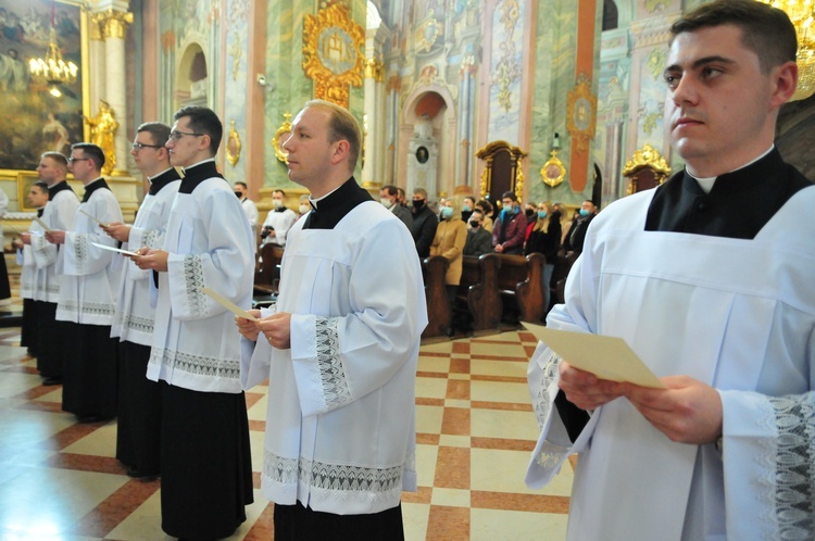 Obłóczyny alumnów lubelskiego seminarium duchownego