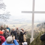 Poświęcenie nowego krzyża na Rogowcu