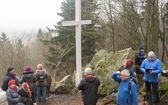 Poświęcenie nowego krzyża na Rogowcu