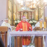 Poświęcenie nowego krzyża na Rogowcu