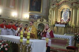 Uroczystościom w Daniszewie przewodniczył biskup Mirosław Milewski.