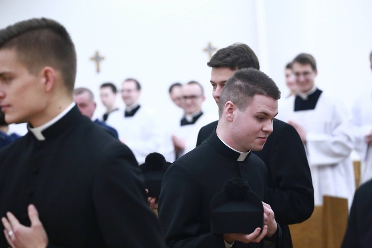 Obłóczyny w seminarium