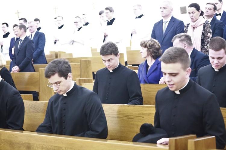 Obłóczyny w seminarium
