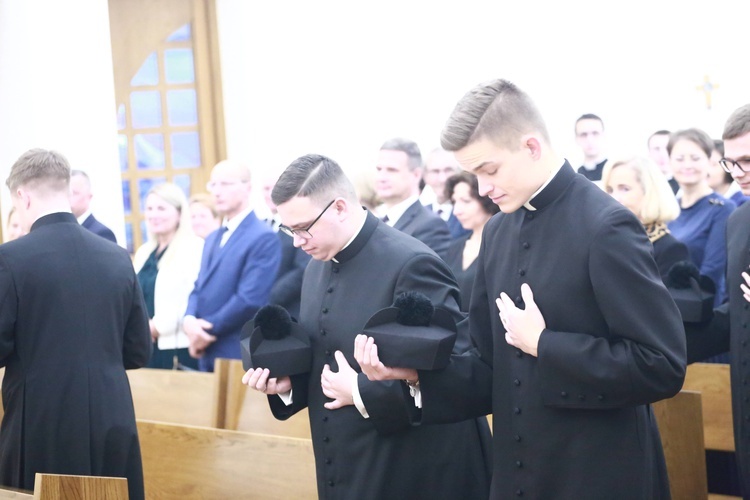 Obłóczyny w seminarium