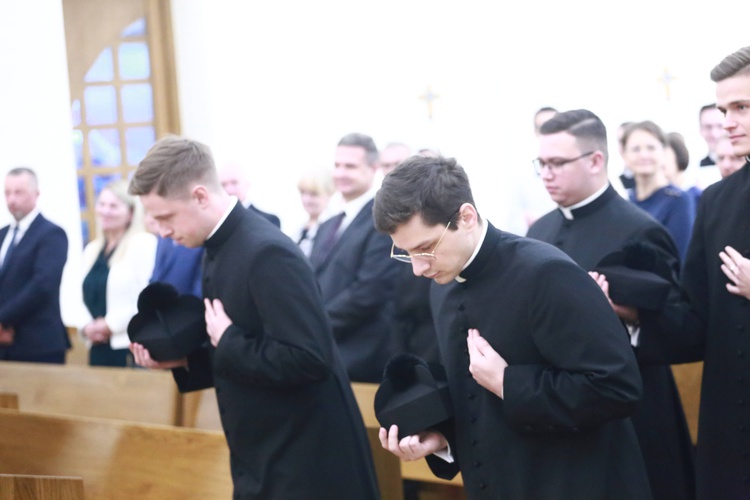 Obłóczyny w seminarium