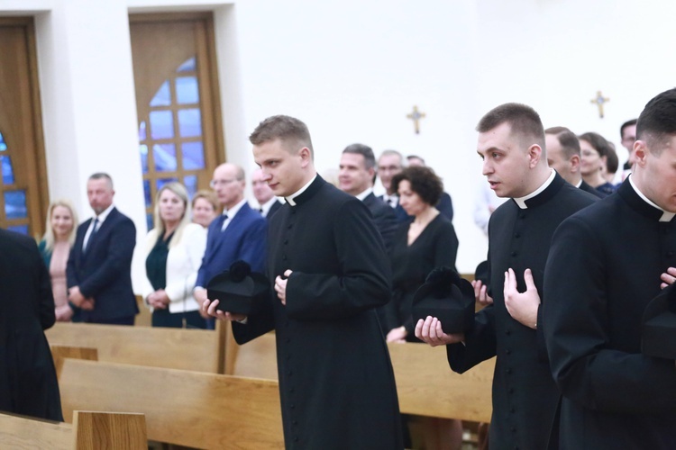 Obłóczyny w seminarium