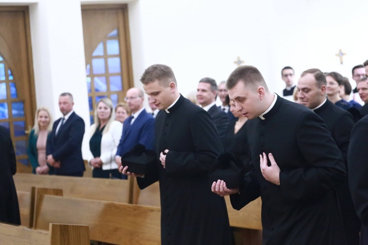 Obłóczyny w seminarium