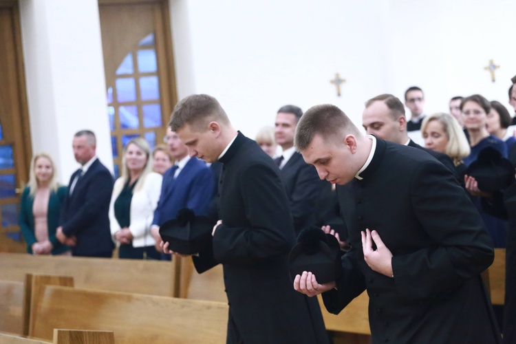 Obłóczyny w seminarium