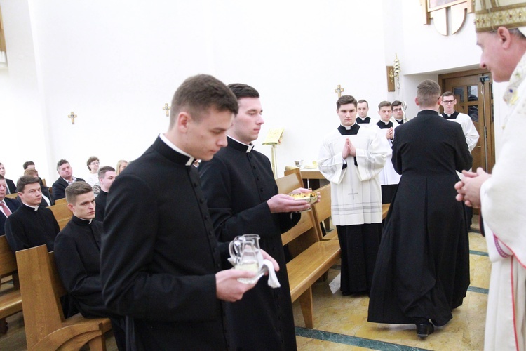Obłóczyny w seminarium