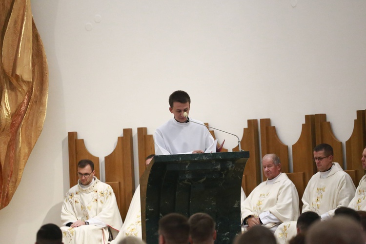 Obłóczyny w seminarium