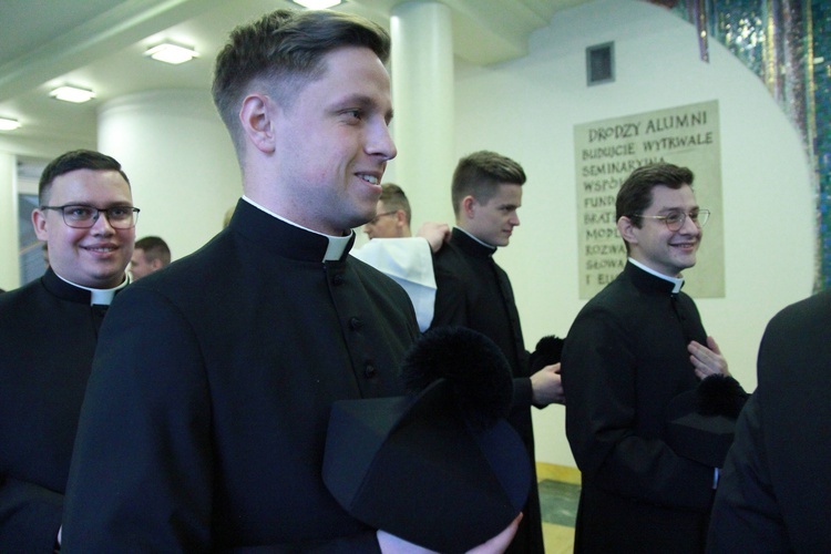 Obłóczyny w seminarium