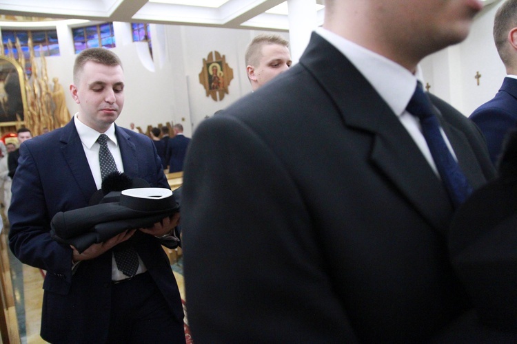 Obłóczyny w seminarium