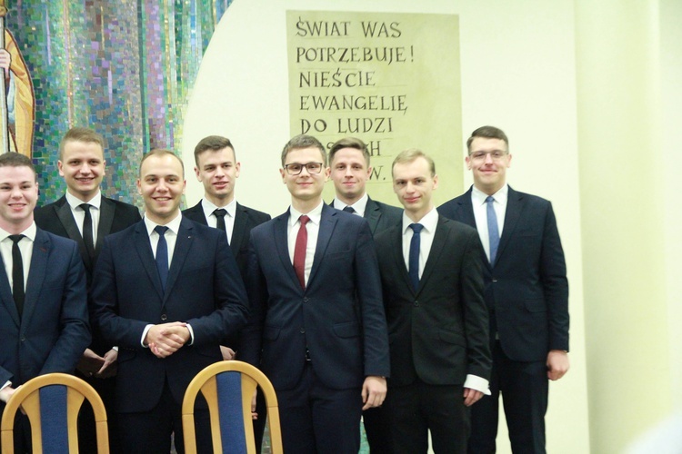 Obłóczyny w seminarium