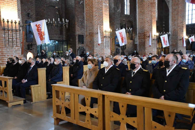 Msza św. w bazylice św. Brygidy za obrońców wschodniej granicy