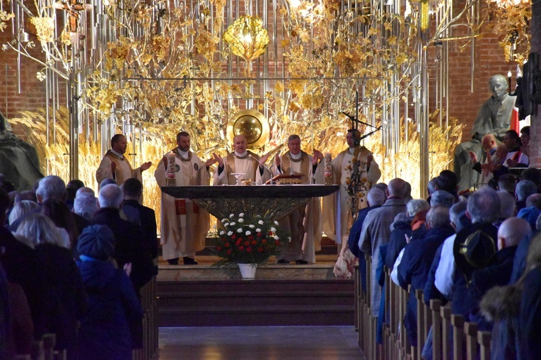 Msza św. w bazylice św. Brygidy za obrońców wschodniej granicy