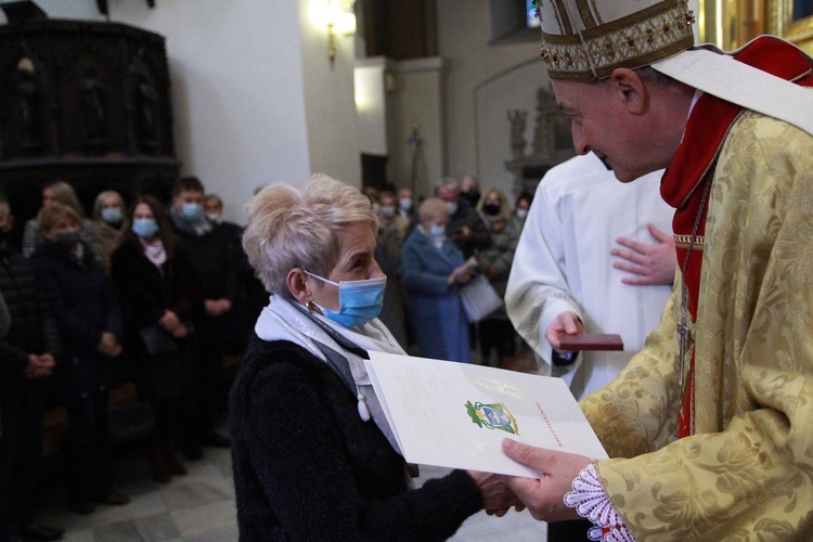 Wręczenie diecezjalnych medali