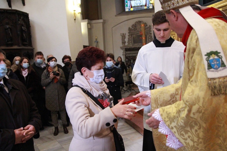 Wręczenie diecezjalnych medali