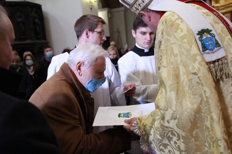 Wręczenie diecezjalnych medali