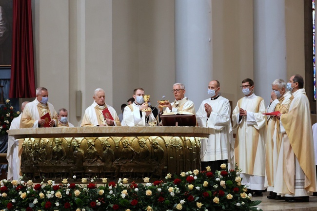 Uroczystość Chrystusa Króla w katowickiej katedrze