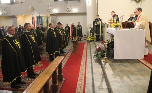 Chorągiew Rycerzy Jana Pawła II powstała w parafii św. Wawrzyńca w Grojcu