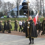 Chorągiew Rycerzy Jana Pawła II powstała w parafii św. Wawrzyńca w Grojcu