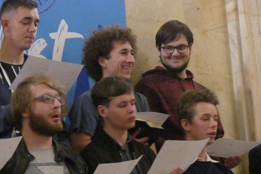 Schola gregoriańska lektorów parafii św. Józefa na Złotych Łanach