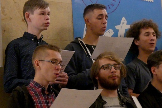 Schola gregoriańska lektorów parafii św. Józefa na Złotych Łanach