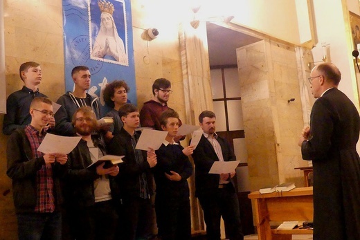 Schola gregoriańska lektorów parafii św. Józefa na Złotych Łanach